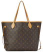 Louis Vuitton Brown Monogram Canvas Neverfull Mm (   )