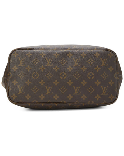 Louis Vuitton Brown Monogram Canvas Neverfull Mm (   )