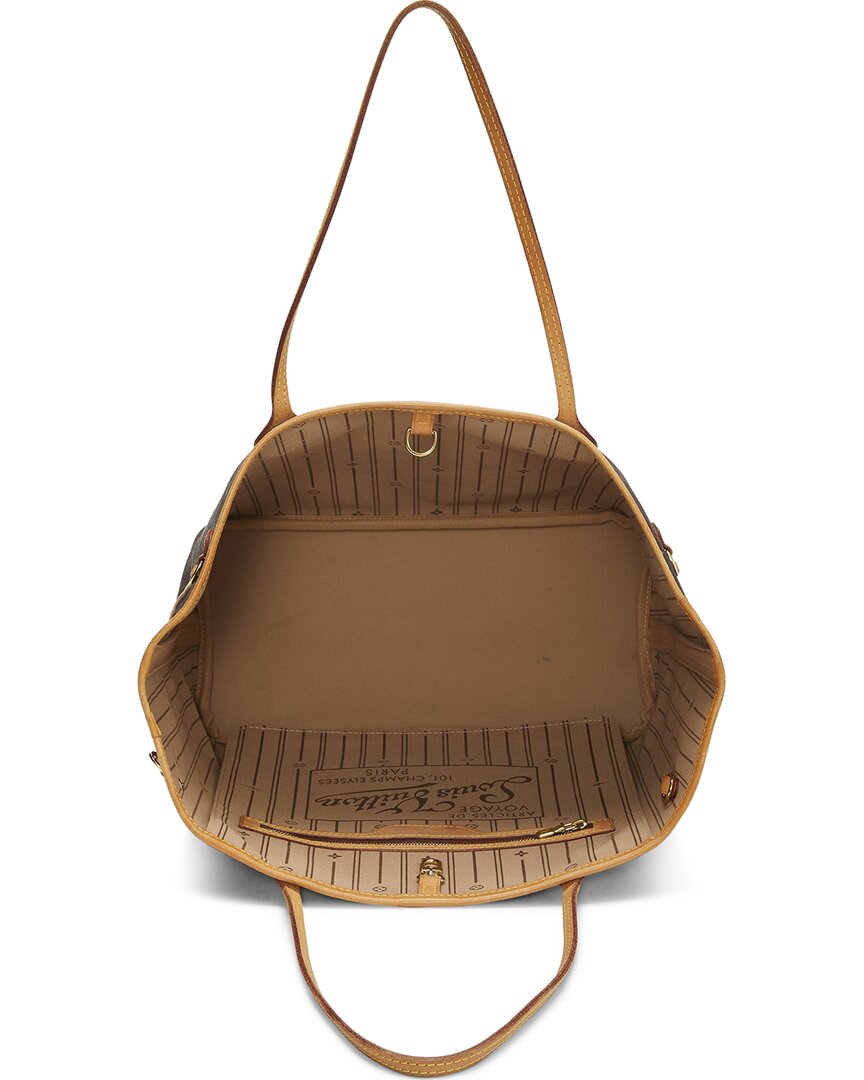 Louis Vuitton Brown Monogram Canvas Neverfull Mm (   )