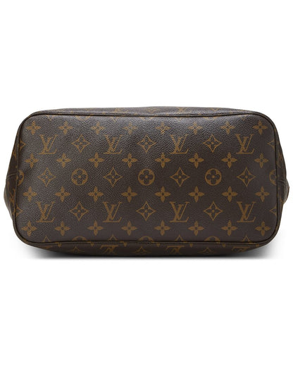 Louis Vuitton Brown Monogram Canvas Neverfull Mm (   )
