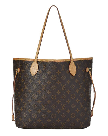 Louis Vuitton Brown Monogram Canvas Neverfull Mm (   )