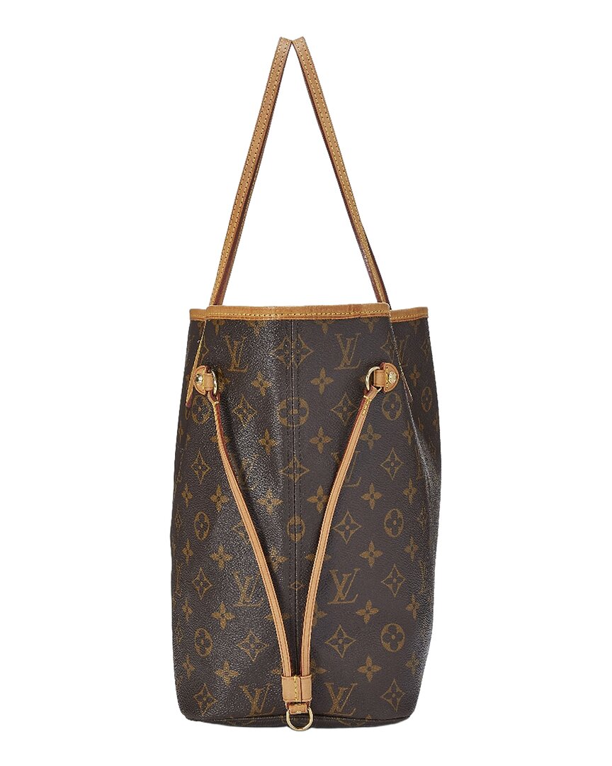 Louis Vuitton Brown Monogram Canvas Neverfull Mm (   )