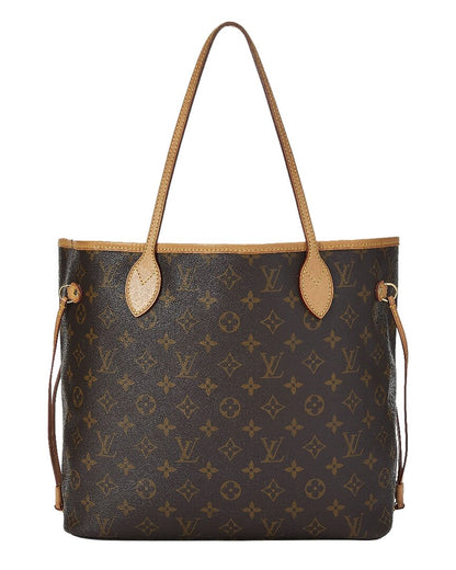 Louis Vuitton Brown Monogram Canvas Neverfull Mm (   )
