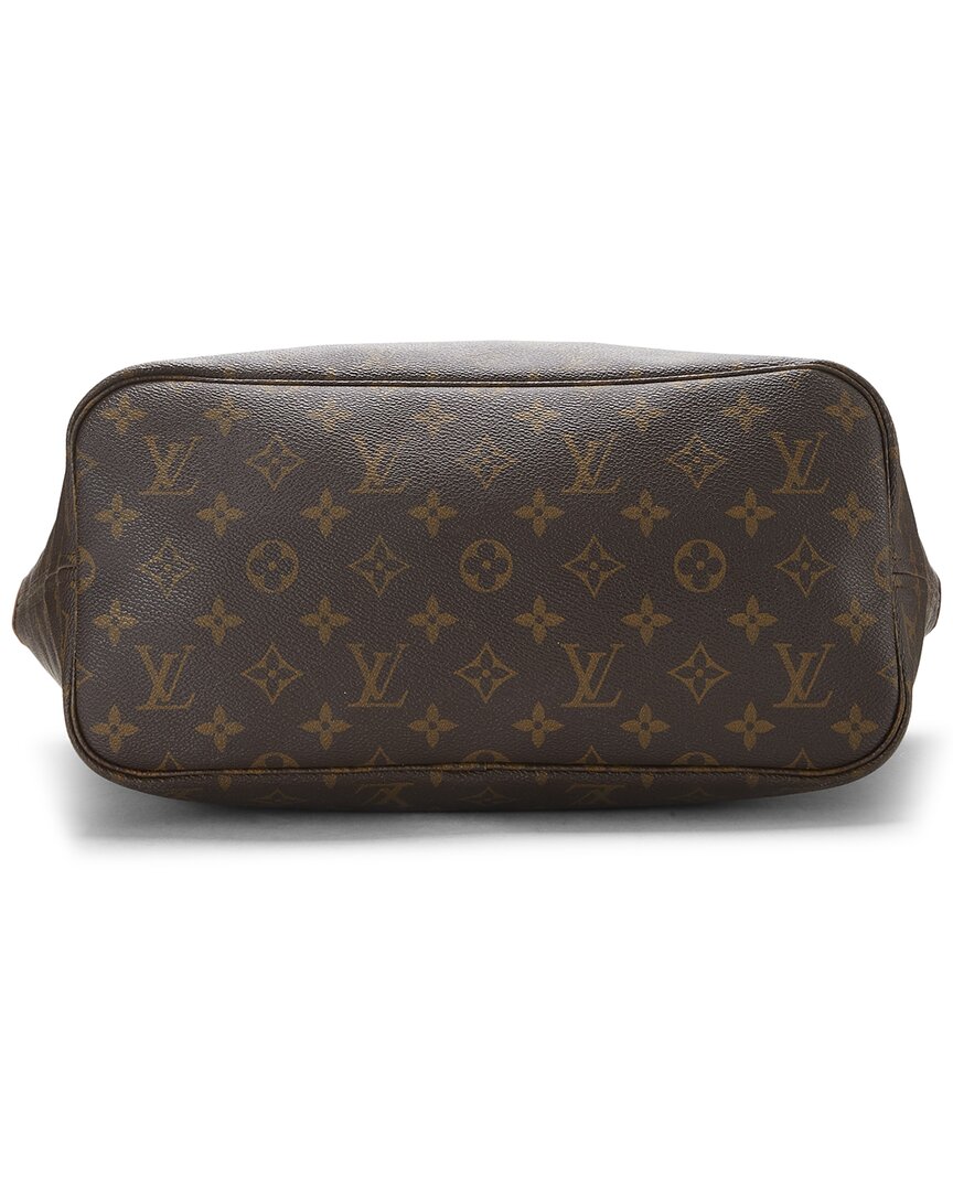 Louis Vuitton Brown Monogram Canvas Neverfull Mm (   )