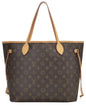Louis Vuitton Brown Monogram Canvas Neverfull Mm (   )