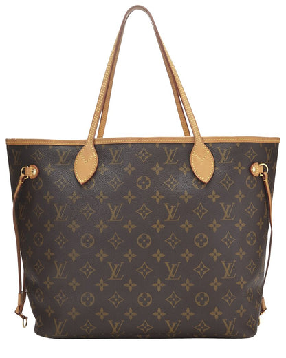Louis Vuitton Brown Monogram Canvas Neverfull Mm (   )