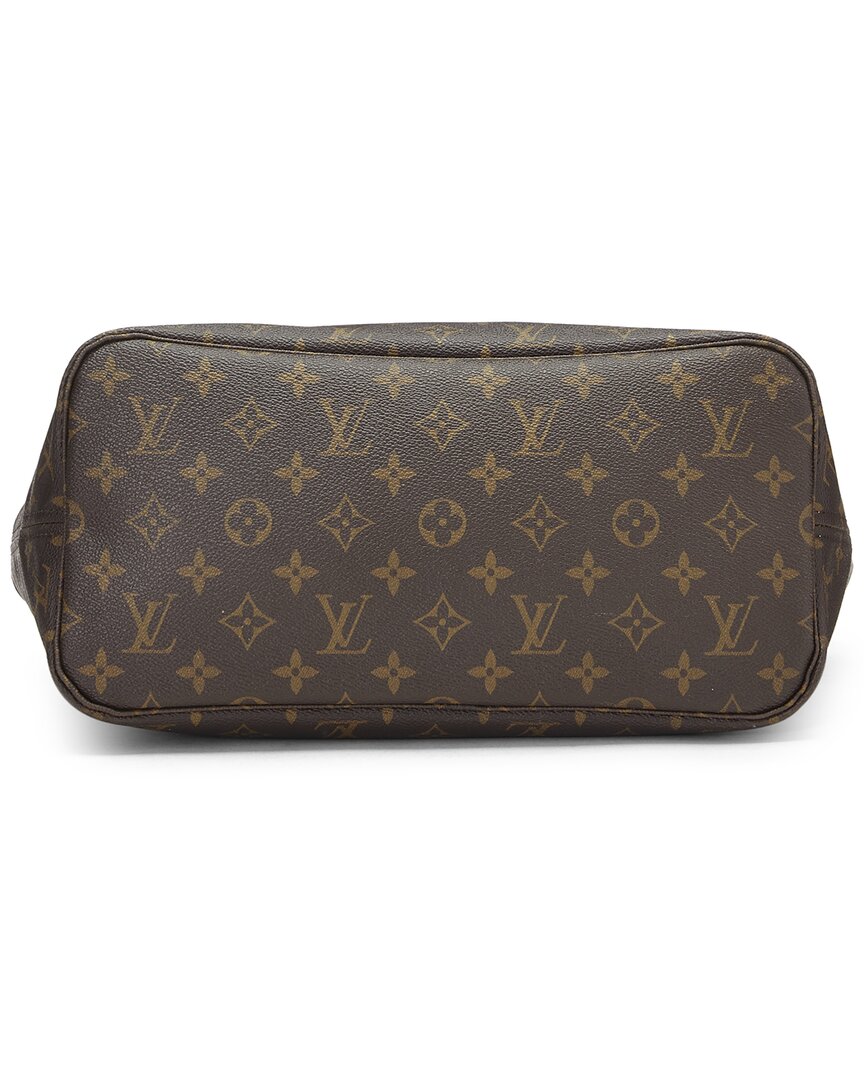 Louis Vuitton Brown Monogram Canvas Neverfull Mm (   )