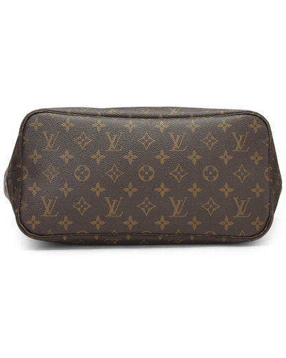 Louis Vuitton Brown Monogram Canvas Neverfull Mm (   )