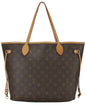 Louis Vuitton Brown Monogram Canvas Neverfull Mm (   )