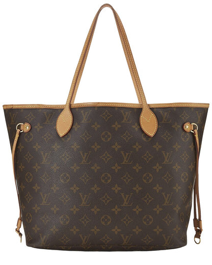Louis Vuitton Brown Monogram Canvas Neverfull Mm (   )