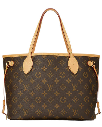 Louis Vuitton Brown Monogram Canvas Neverfull Pm (   )