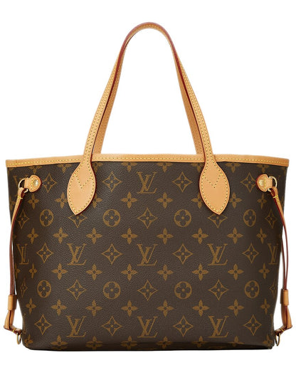 Louis Vuitton Brown Monogram Canvas Neverfull Pm (   )