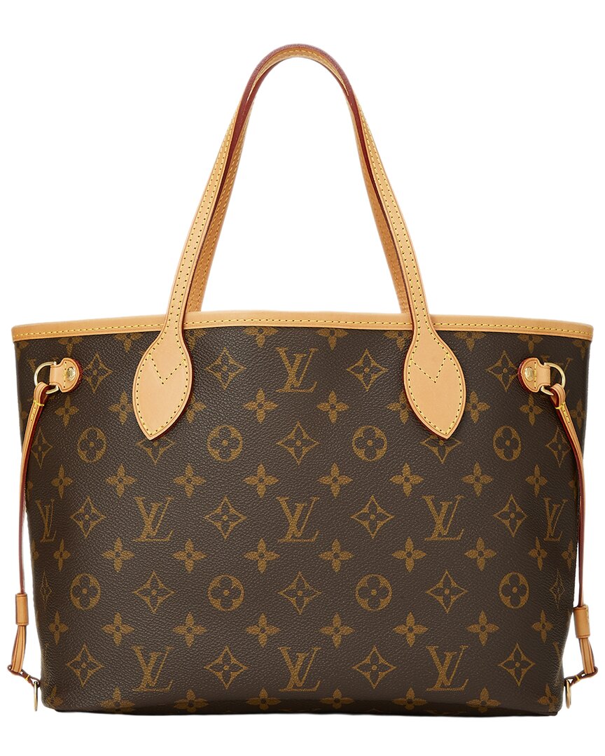 Louis Vuitton Brown Monogram Canvas Neverfull Pm (   )