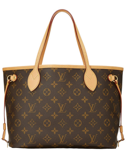 Louis Vuitton Brown Monogram Canvas Neverfull Pm (   )