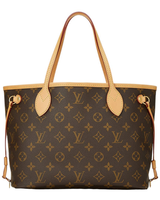 Louis Vuitton Brown Monogram Canvas Neverfull Pm (   )