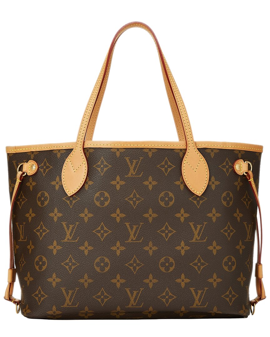 Louis Vuitton Brown Monogram Canvas Neverfull Pm (   )