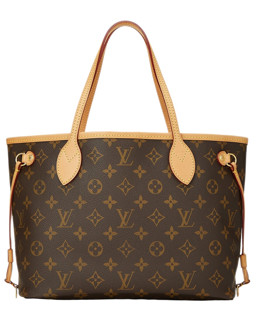 Louis Vuitton Brown Monogram Canvas Neverfull Pm (   )
