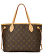 Louis Vuitton Brown Monogram Canvas Neverfull Pm (   )