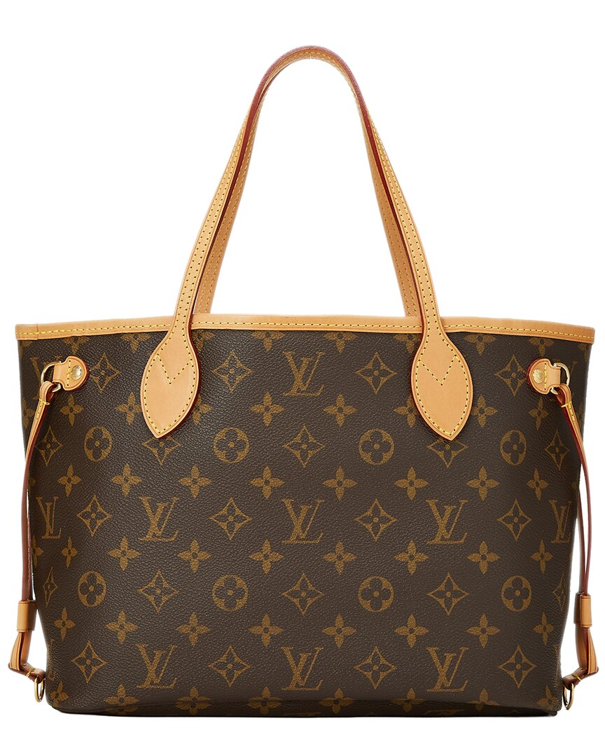 Louis Vuitton Brown Monogram Canvas Neverfull Pm (   )