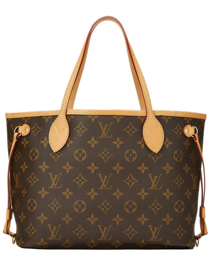 Louis Vuitton Brown Monogram Canvas Neverfull Pm (   )