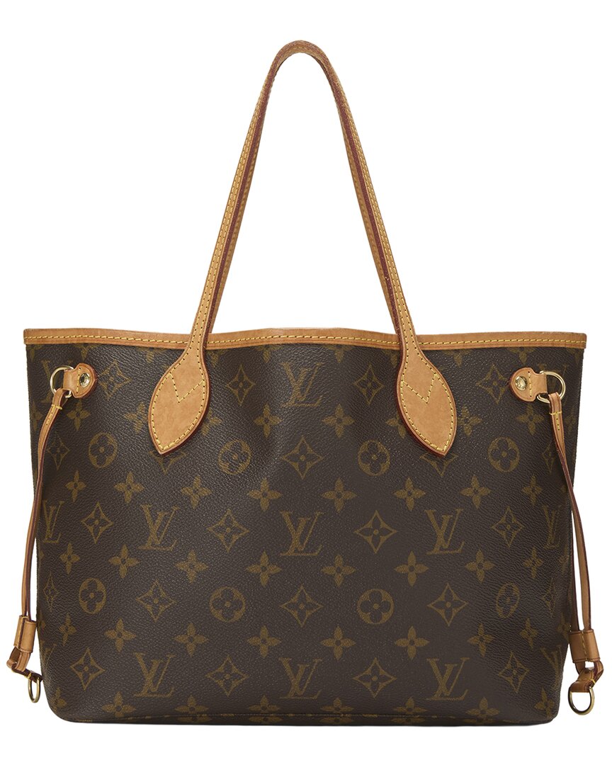 Louis Vuitton Brown Monogram Canvas Neverfull Pm (   )