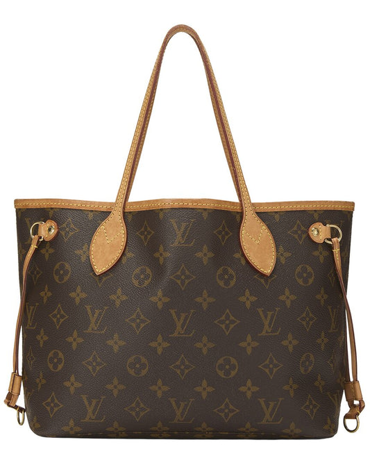 Louis Vuitton Brown Monogram Canvas Neverfull Pm (   )