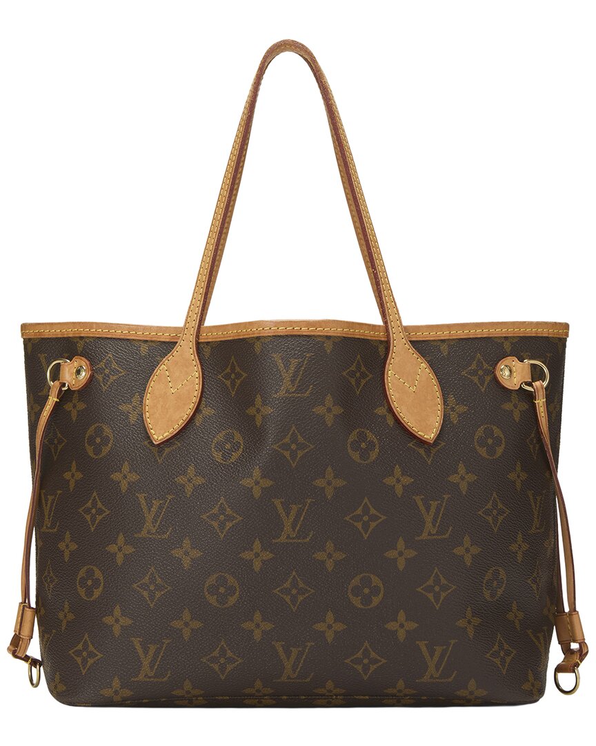 Louis Vuitton Brown Monogram Canvas Neverfull Pm (   )