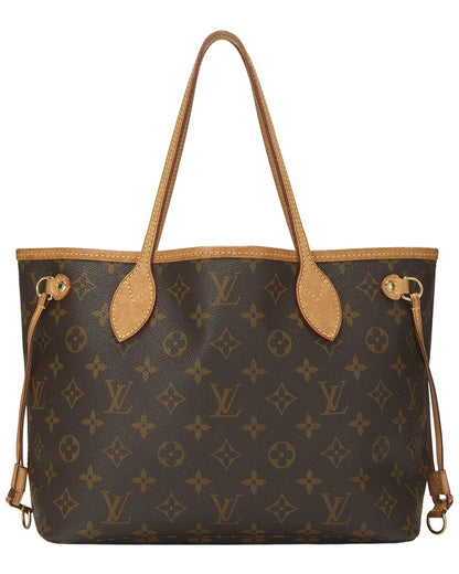 Louis Vuitton Brown Monogram Canvas Neverfull Pm (   )