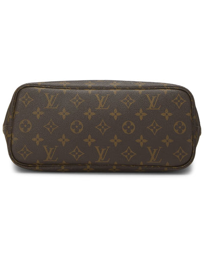 Louis Vuitton Brown Monogram Canvas Neverfull Pm (   )