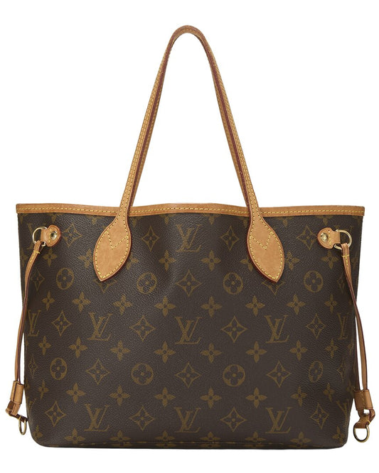 Louis Vuitton Brown Monogram Canvas Neverfull Pm (   )