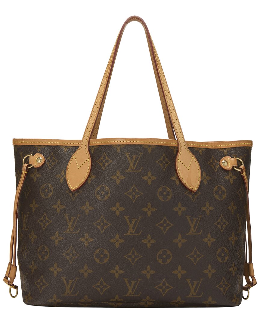 Louis Vuitton Brown Monogram Canvas Neverfull Pm (   )