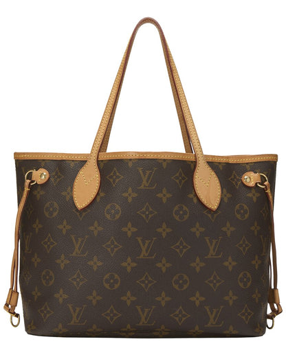 Louis Vuitton Brown Monogram Canvas Neverfull Pm (   )