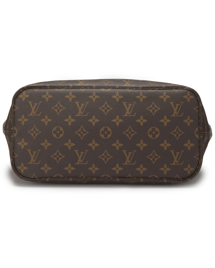 Louis Vuitton Brown Monogram Canvas Neverfull Mm (   )