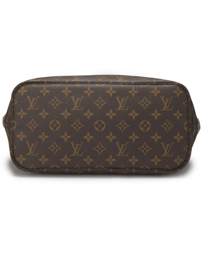 Louis Vuitton Brown Monogram Canvas Neverfull Mm (   )
