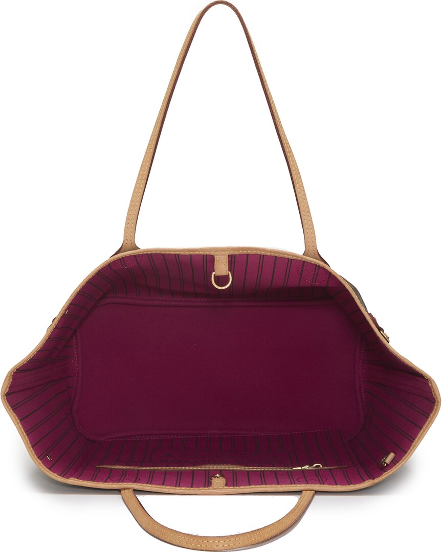 Louis Vuitton Brown Monogram Canvas Neverfull Mm (   )