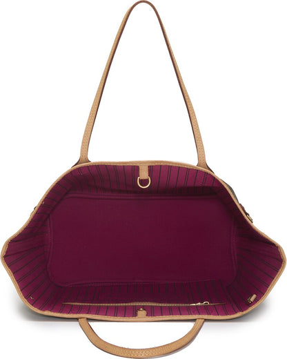 Louis Vuitton Brown Monogram Canvas Neverfull Mm (   )