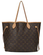 Louis Vuitton Brown Monogram Canvas Neverfull Mm (   )