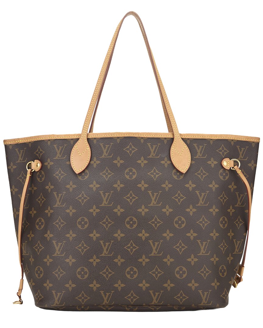 Louis Vuitton Brown Monogram Canvas Neverfull Mm (   )