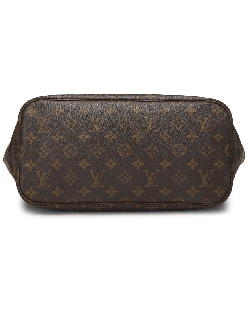 Louis Vuitton Brown Monogram Canvas Neverfull Mm (   )