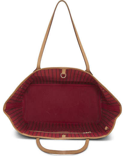 Louis Vuitton Brown Monogram Canvas Neverfull Mm (   )