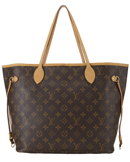 Louis Vuitton Brown Monogram Canvas Neverfull Mm (   )