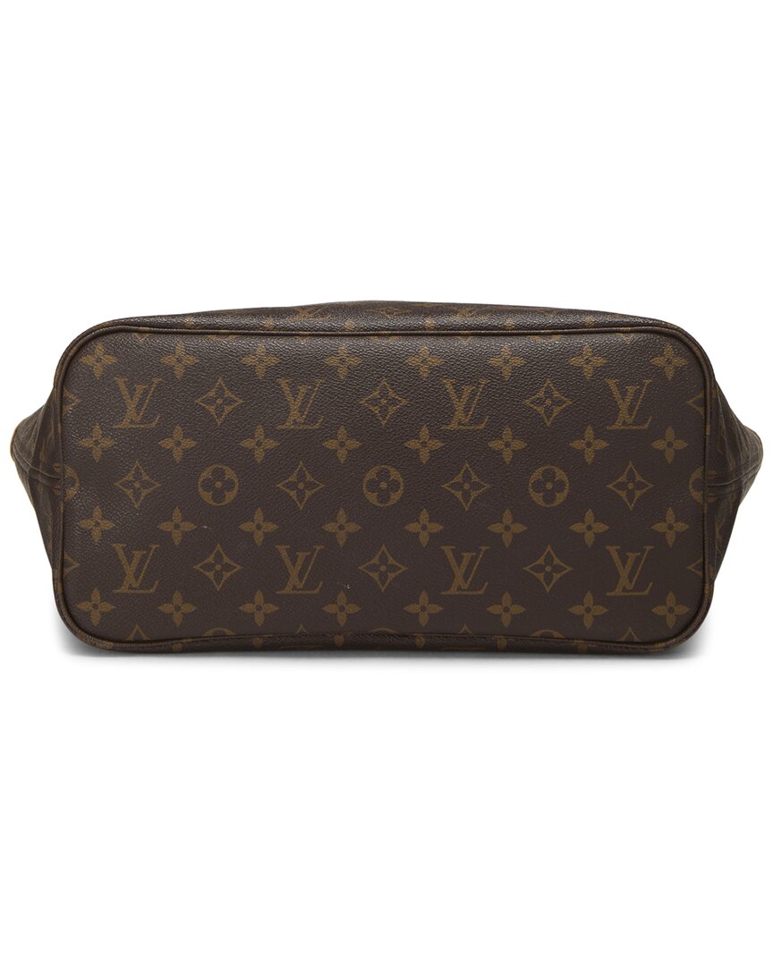 Louis Vuitton Brown Monogram Canvas Neverfull Mm (   )
