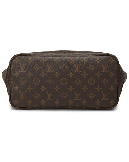 Louis Vuitton Brown Monogram Canvas Neverfull Mm (   )