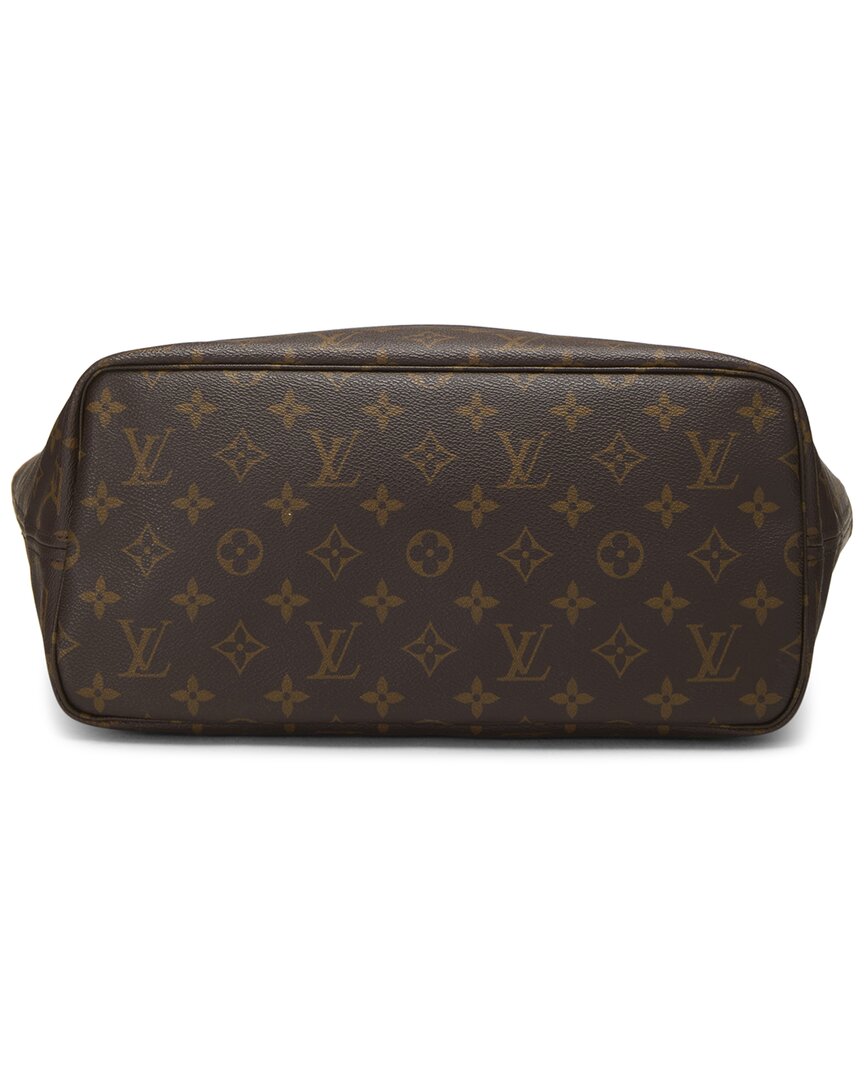 Louis Vuitton Brown Monogram Canvas Neverfull Mm (   )