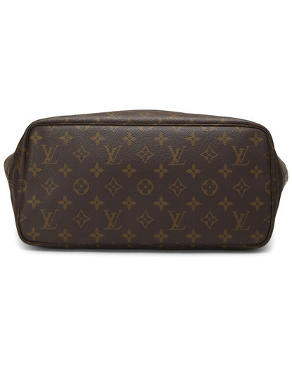 Louis Vuitton Brown Monogram Canvas Neverfull Mm (   )
