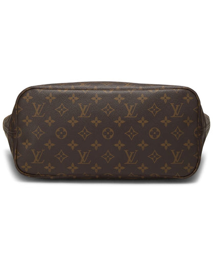 Louis Vuitton Brown Monogram Canvas Neverfull Mm (   )