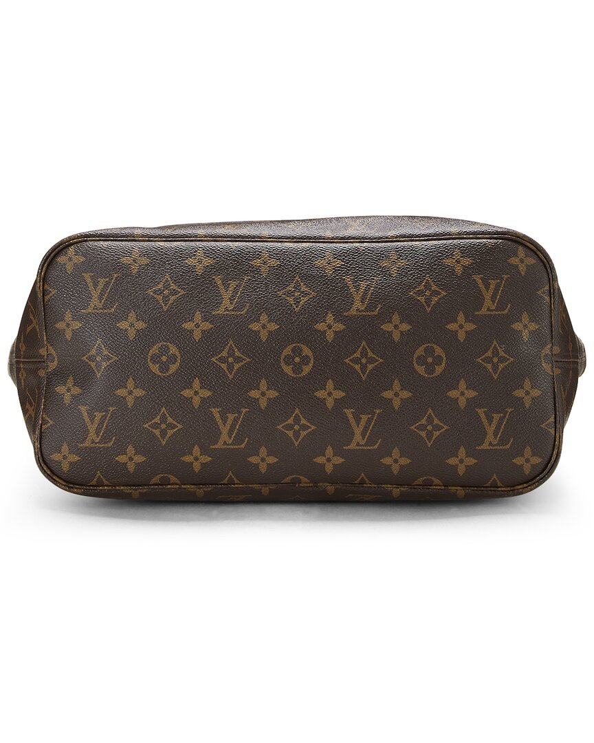 Louis Vuitton Brown Monogram Canvas Neverfull Mm (   )