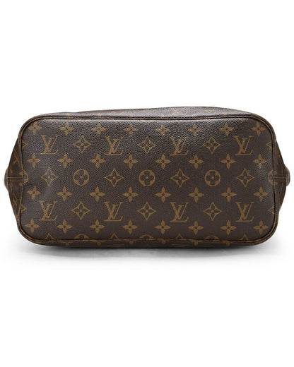 Louis Vuitton Brown Monogram Canvas Neverfull Mm (   )