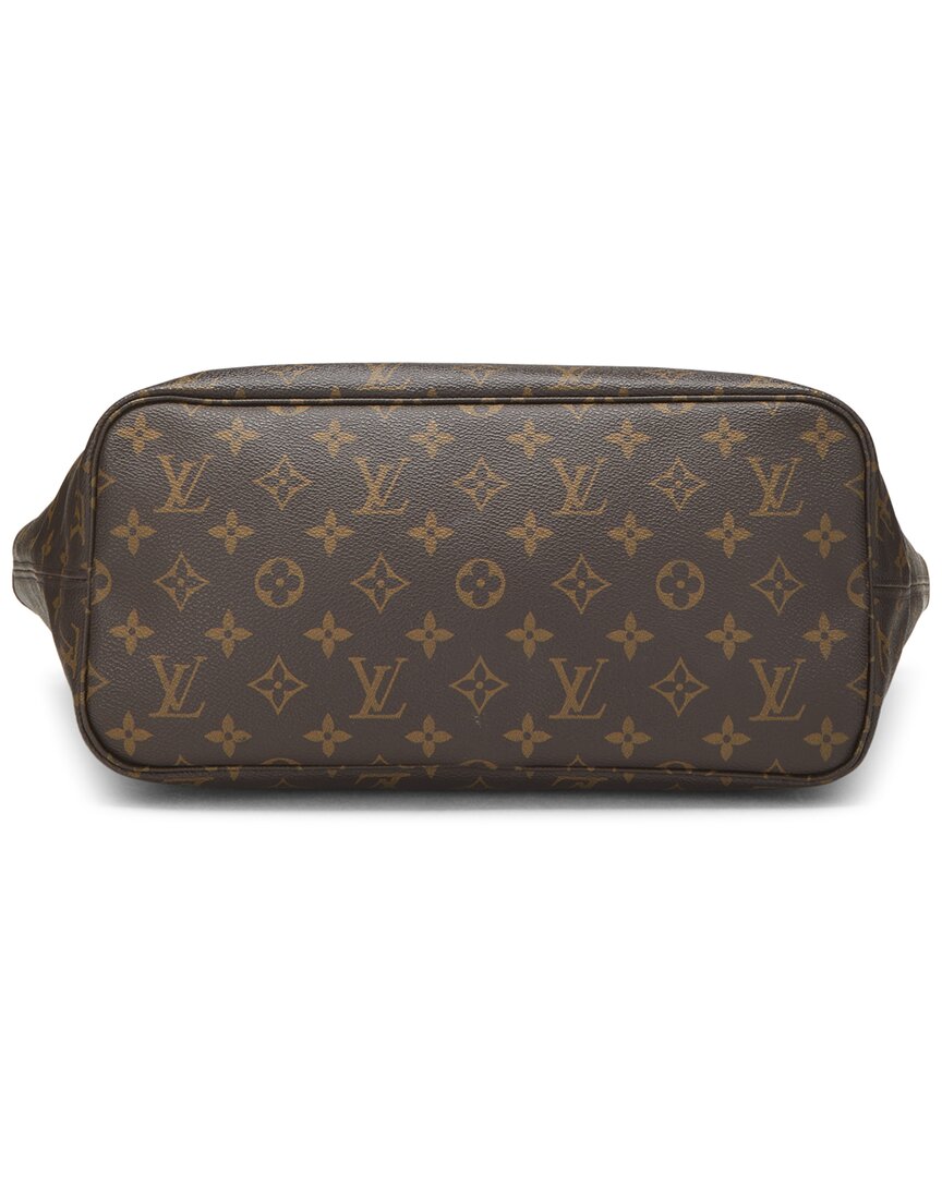 Louis Vuitton Brown Monogram Canvas Neverfull Mm (   )