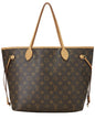 Louis Vuitton Brown Monogram Canvas Neverfull Mm (   )